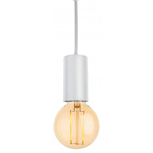 Luminaire Center Suspension Berkeley, blanc