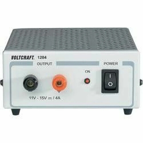 Alimentation de laboratoire à tension fixe VOLTCRAFT FSP 1204 Paramètres d'usine 11 - 15 V/DC 4 A 60 W Nbr. de sorties