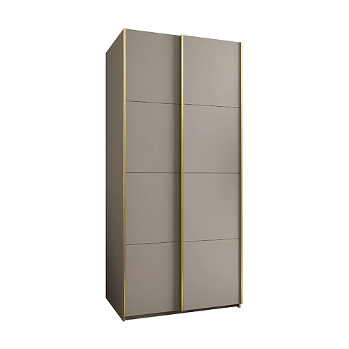 Abiks Meble Armoire à portes battantes Lux 1 245,5/120/64 2 portes