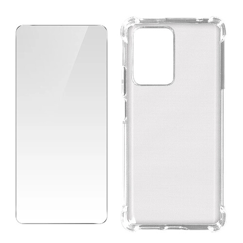 Avizar Pack Protection Xaomi M11T et M11T Pro Coque Souple et Verre Trempé Transparent