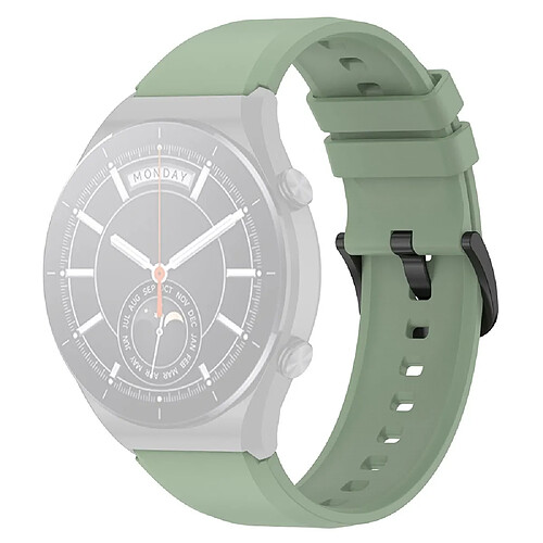 Bracelet en silicone 22 mm, vert clair pour votre Xiaomi Watch S1