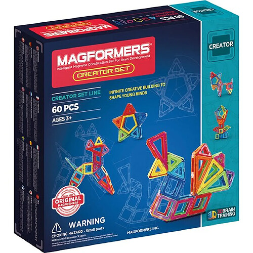 Ludendo Set Creator 60 Pièces - Magformers