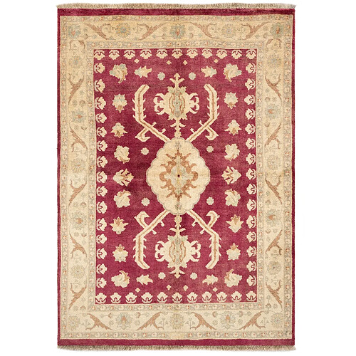 Vidal Tapis de laine 227x160 rouge Ziegler