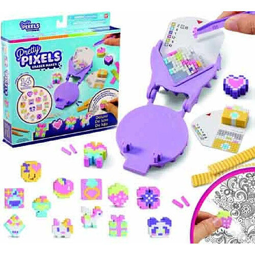 Bandai Set de creation de gommes Pretty Pixel