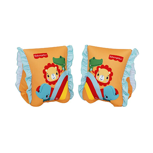 Brassards de Natation Gonflable pour Enfants Bestway Fisher Price Animaux 17x15x16 cm Taille S/M