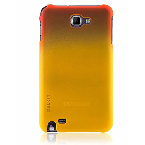 Coque Belkin Shield Orange et Or pour Samsung Galaxy Note