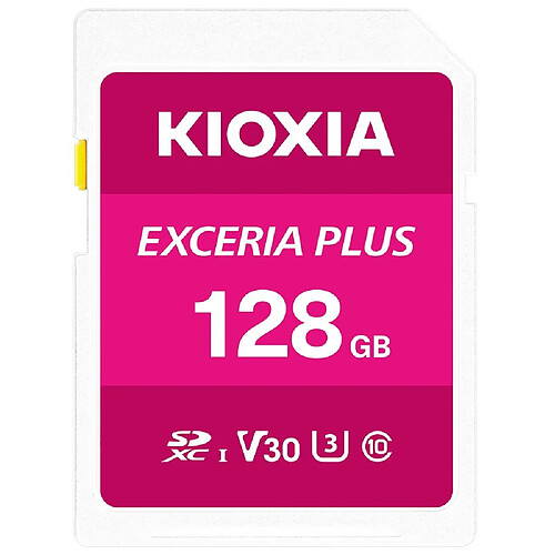 Kioxia Exceria Plus SDXC 128GB Class 10 UHS-1 U3