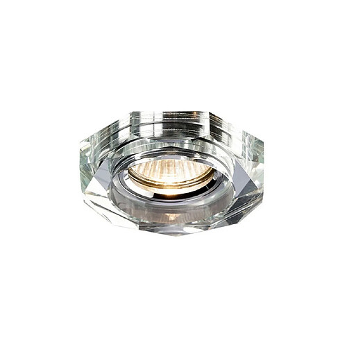 Inspired Encastré Downlight Deep Hexagonal Rim Only Clear, Requiert 100035310 pour compléter l'article