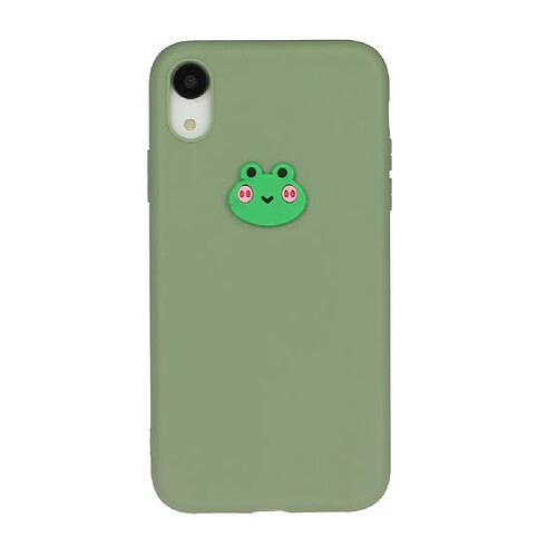 Coque en TPU décor de logo animal grenouille pour votre Apple iPhone XR 6.1 pouces