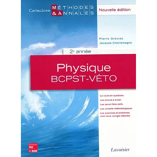 Physique 2e année BCPST-véto · Occasion