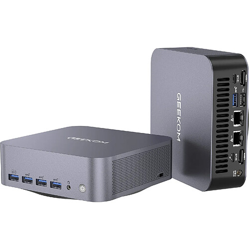 GEEKOM Mini PC GT1 Mega - Intel Core Ultra 7 155H - Intel Arc - RAM 32Go - SSD 1To - Windows 11 Pro