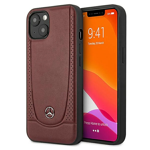 mercedes mehcp13sarmre iphone 13 mini 5,4" coque dur czerwony/rouge urban line