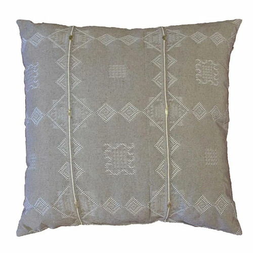 Paris Prix Coussin Déco Jacquard Mathis 40x40cm Noisette