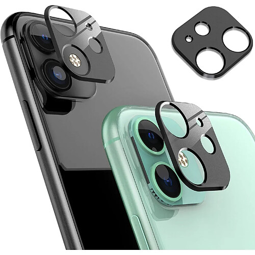 Verres Protection Couleur Noir Camera Arriere X3 Pour iPhone 11 Little Boutik®