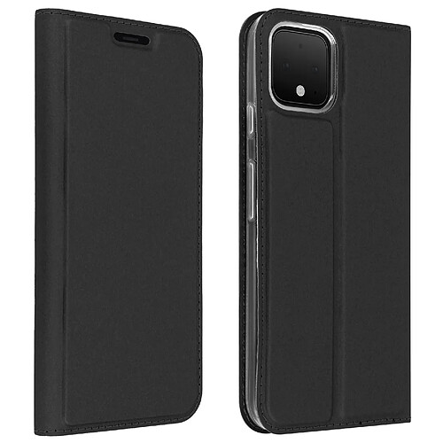 Avizar Housse Google Pixel 4 Étui Folio Porte-carte Support Vidéo Noir