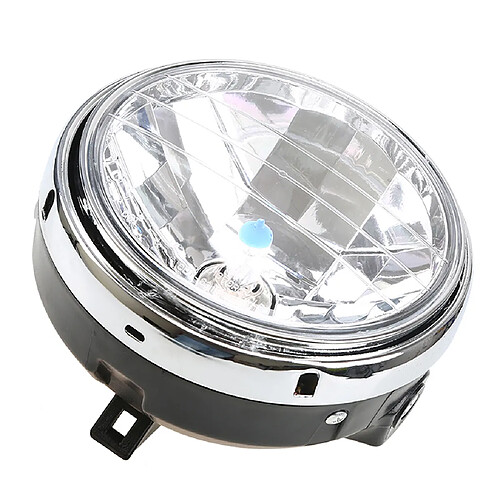 Moto Chrome Lampe Halogène Phare Avant Feux Eclairage Optique Pour Honda CB400 CB500 CB1300