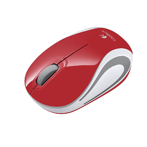 Logitech Wireless Mini Mouse M187 Rouge