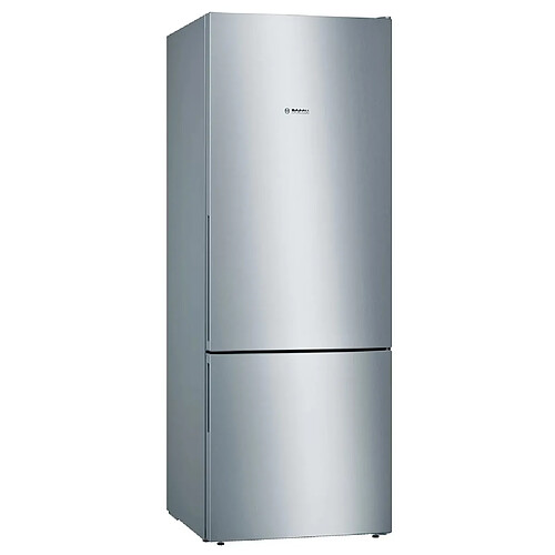 Réfrigérateur combiné 70cm 500l brassé inox - kgv58vleas - BOSCH