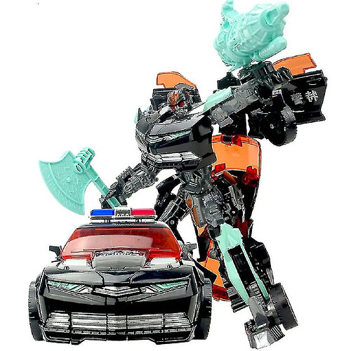 Universal Transformateur Robot Car Toy Police Car Car Cool Deformation Robot