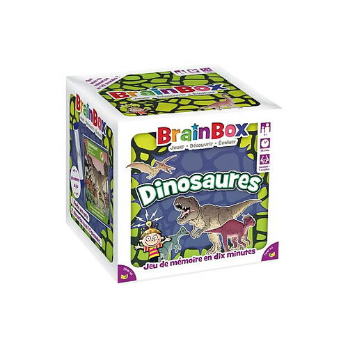 Jeu de culture générale Asmodee BrainBox Dinosaures