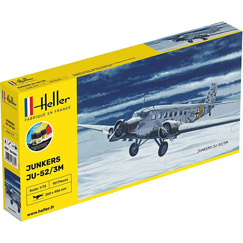 Starter Kit Ju-52/3m - 1:72e - Heller