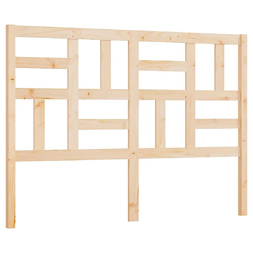 Maison Chic Tête de lit moderne pour chambre - Décoration de lit 141x4x104 cm Bois massif de pin -MN55879