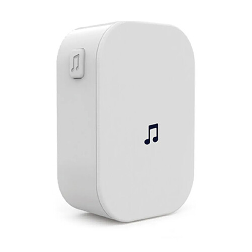 Universal Accueil Sécurité 100dB 300m Télécommande Vidéo sans fil Sonnette 433MHz Prise étanche Smart WiFi Sonnette de porte | Sonnette de porte (blanc)