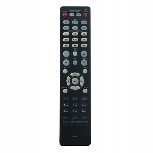 GUPBOO Télécommande Universelle de Rechange e Control Fit pour Denon Home Cinéma Audio/Vidéo