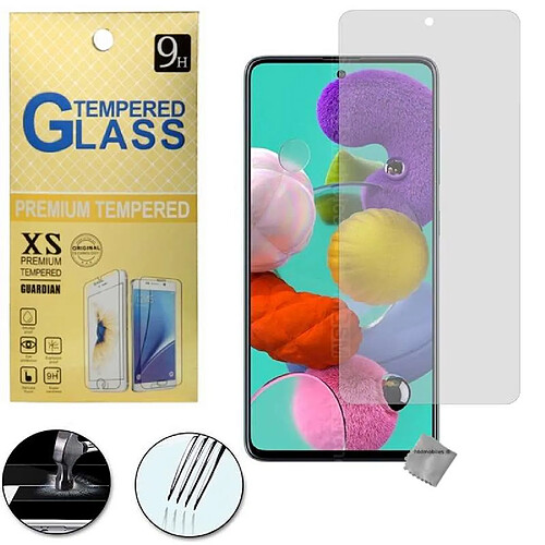 Htdmobiles Film de protection vitre verre trempe transparent pour Samsung Galaxy A51