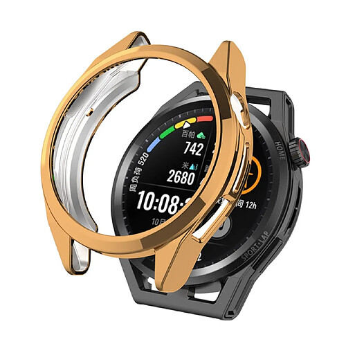 Coque en TPU électroplaqué, or rose pour votre Huawei Watch GT Runner