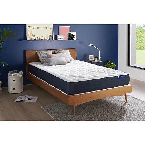 ACTISOM Matelas Ressorts ensachés et Mémoire de forme ACTIFLEX SLEEP 200x200 5zones de confort