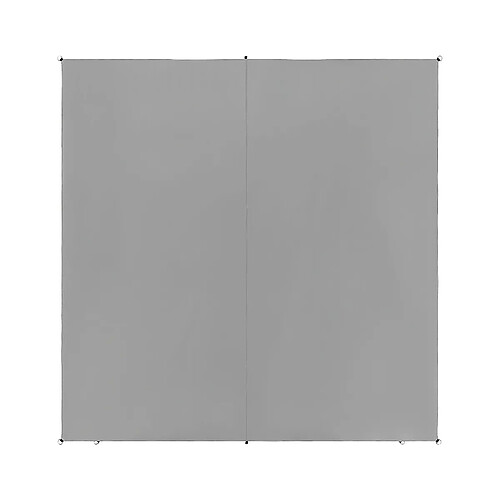 Beliani Voile d'ombrage 300 x 300 cm gris LUKKA