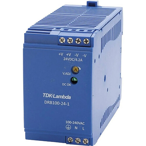 Alimentation pour rail (DIN) TDK-Lambda DRB-100-24-1 28 V/DC 4.2 A 100.8 W 1 x