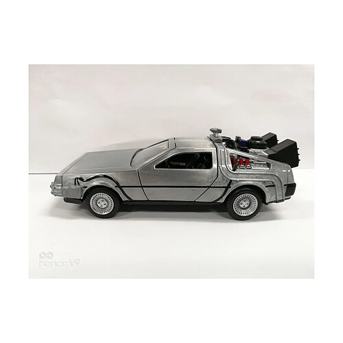 Jada Toys Retour vers le Futur - Réplique métal DeLorean Time Machine 1/32 Hollywood Rides