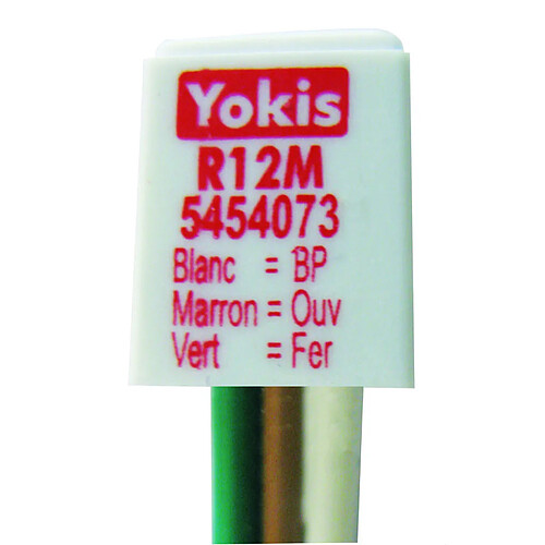 interface bouton poussoir double - yokis r12m