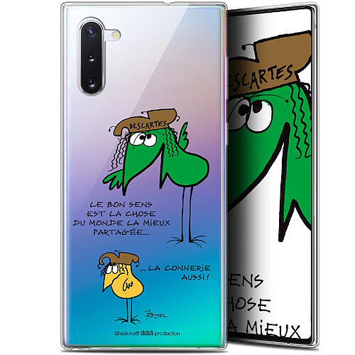 Caseink Coque Pour Samsung Galaxy Note 10 (6.3 ) [Gel HD Collection Les Shadoks ? Design Le Partage - Souple - Ultra Fin - Imprimé en France]