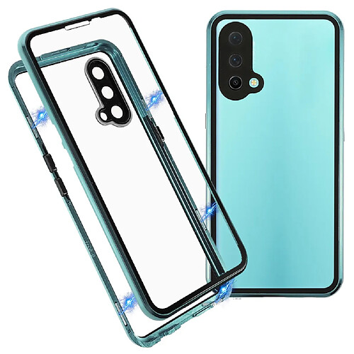 Coque en métal double face, vert pour votre OnePlus Nord CE 5G