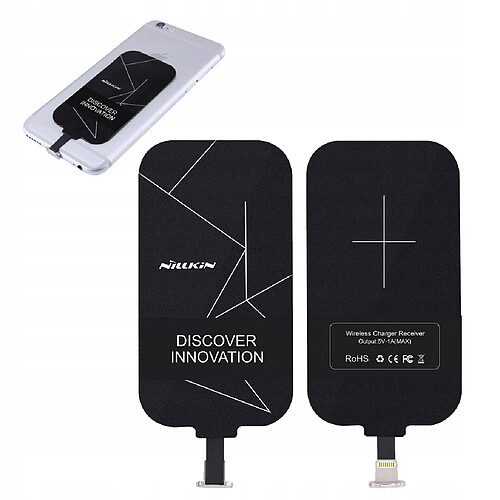 GUPBOO Adaptateur de charge inductive QI pour iPhone 5 5s 6 7,JL2486