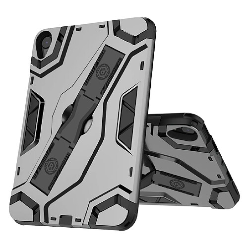 Coque en TPU avec béquille gris foncé pour votre iPad mini (2021)