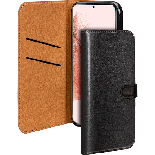 Bigben Etui Folio Wallet noir avec languette de fermeture pour Samsung Galaxy S23+ 5G