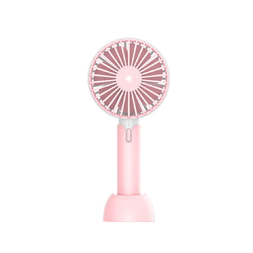 YP Select 1200Mah Quiet Sound Mini Fan Portable Hand-Held Fan - Rose 92X36X205mm