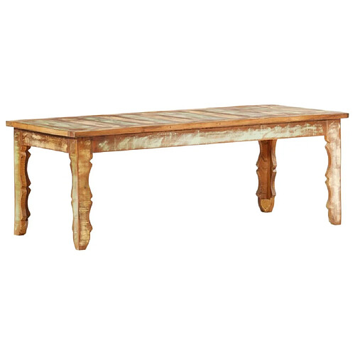 Maison Chic Table basse,Table Console Table d'appoint, Table pour salon 110x50x40 cm Bois de récupération solide -MN80786