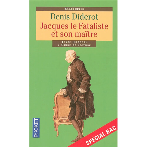 Jacques le fataliste et son maître : texte intégral + guide de lecture · Occasion