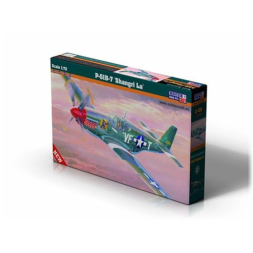 P-51 B-7 Shangri LA - 1:72e - Mistercraft