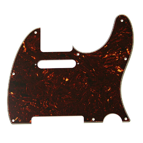 4-Ply Tortoise Shell 8-Hole Telecaster Pickguard Fender