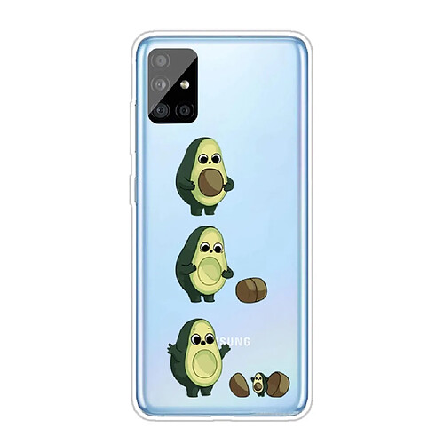 Coque en TPU impression de motifs sylish Avocat pour votre Samsung Galaxy A51 SM-A515