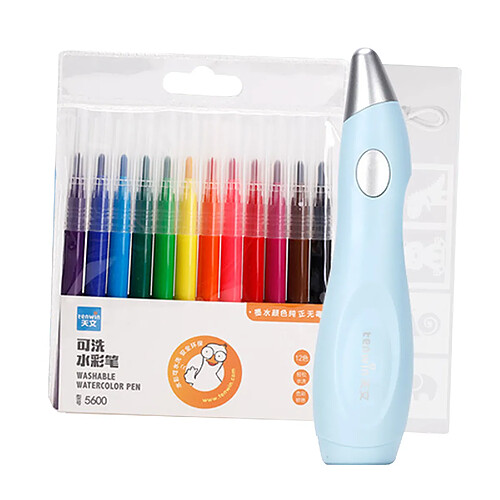 Stylo De Pulvérisation De Marqueur D'aérographe électrique Recharge USB Stylos De Peinture Aquarelle Rose