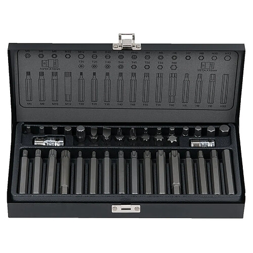 KS TOOLS Coffret d'embouts de vissage KS, 42 pièces