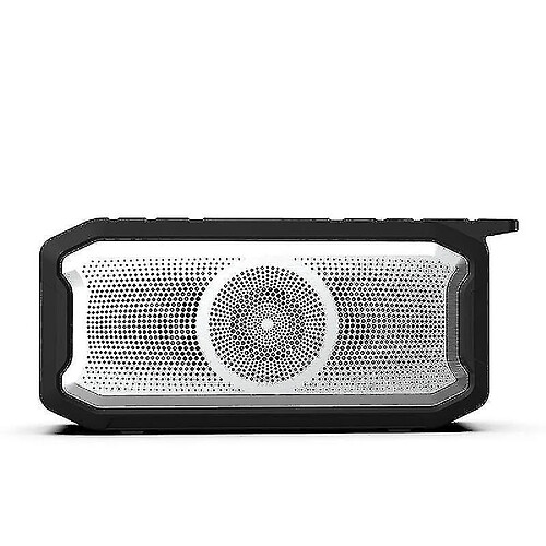 Universal Haut-parleur Bluetooth sans fil v5.0 IPX7 Boîte de support de subwoofer imperméable | Enceintes informatiques (noir)