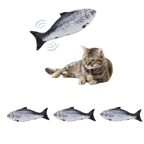 3x Chat Chat Poissons électriques Jouets Chat Formation Jouets Kicker Pour Chat Chaton Saumon